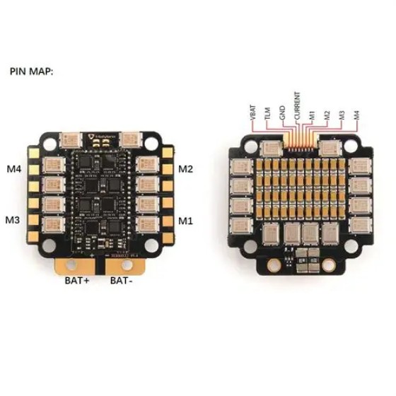 Holybro Tekko32 F4 MCU Metal 4in1 65A ESC BLHELI32/PWM Output 128K/4~6S 30.5x30.5mm Onboard Analog Current Sensor FPV Racing UAV